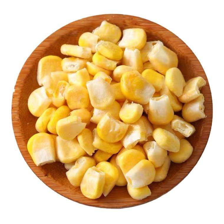 Freeze-dried corn